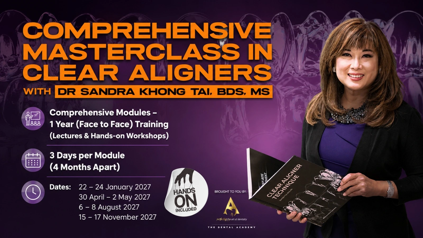 Comprehensive Masterclass in Clear Aligners - Dr. Sandra