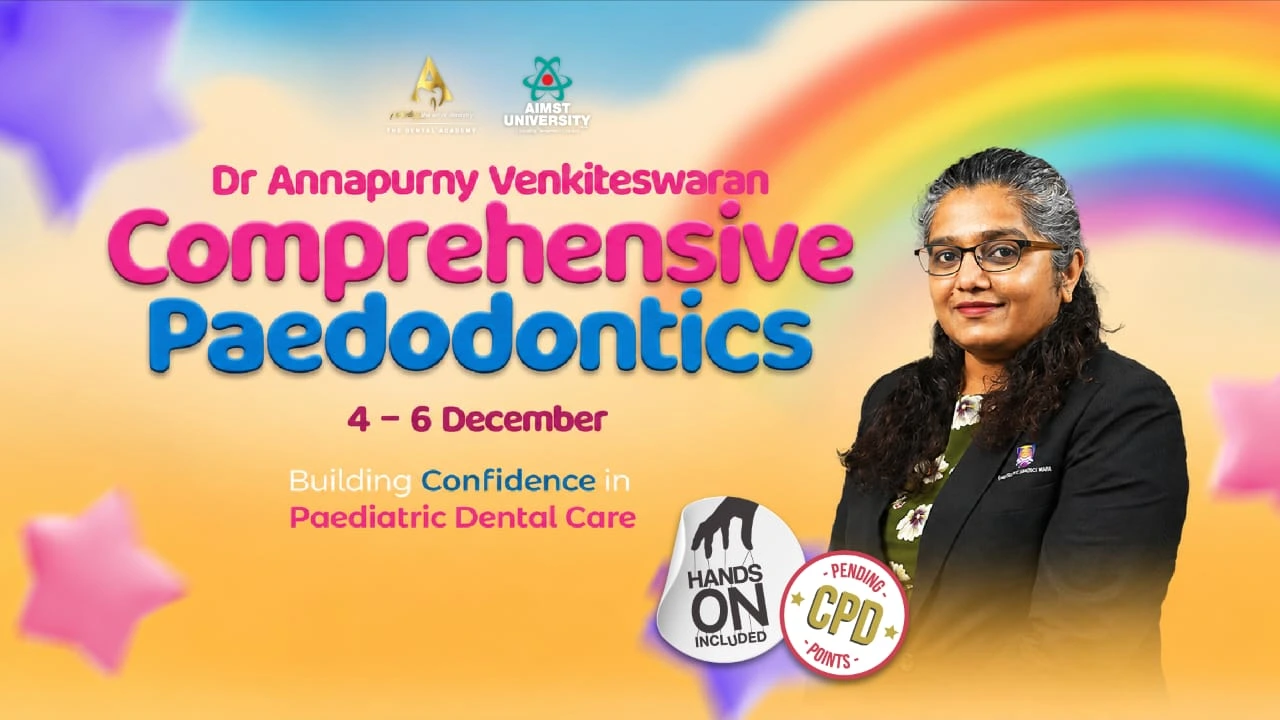 Comprehensive Paedodontics (December 2026) Course Web banner